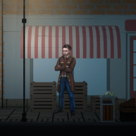 first slide for game Step into the Abyss